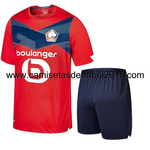 camiseta primera equipacion del Lille OSC 2020-2021 nino